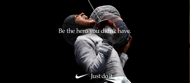 Nike tagline for women motivation campaign