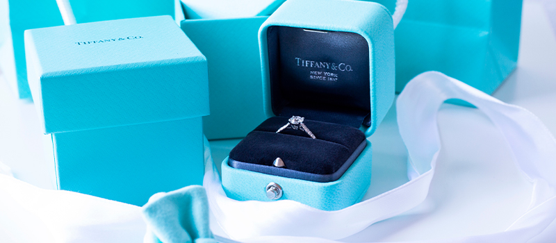 Packaging of tiffany & co